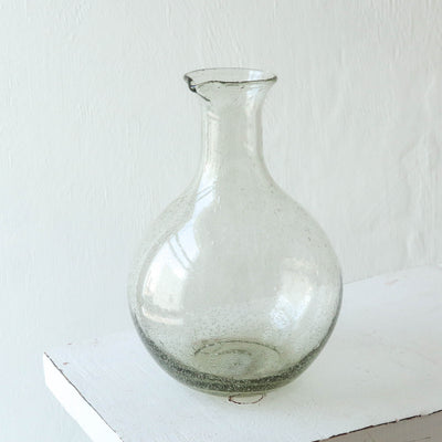 Handmade Glass Jug - Green