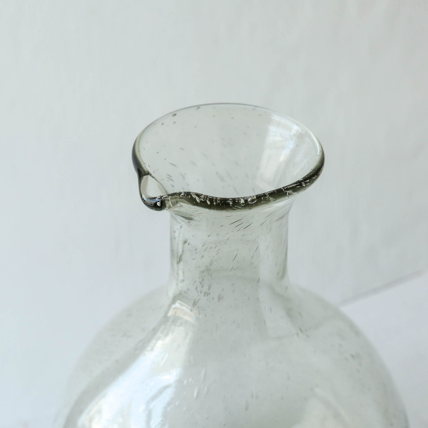 Handmade Glass Jug - Green