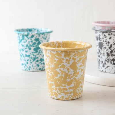 SALE Splatter Enamel 10oz Short Tumbler