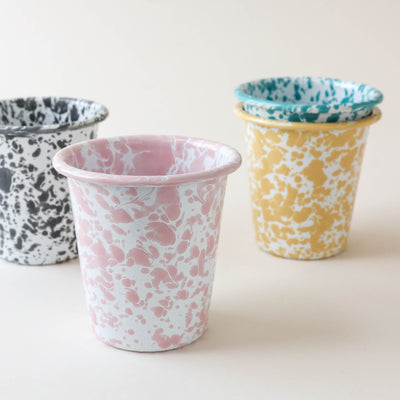 SALE Splatter Enamel 10oz Short Tumbler