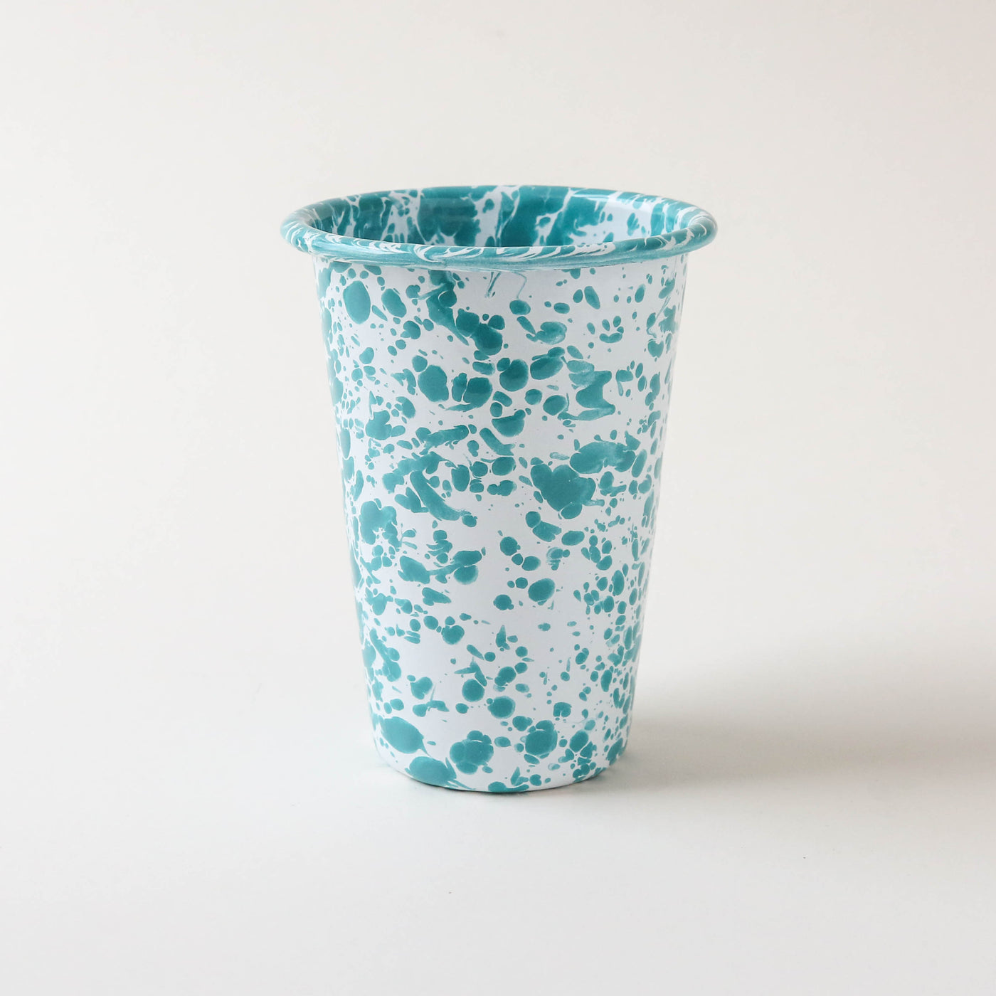 SALE Splatter Enamel 14oz Tall Tumbler