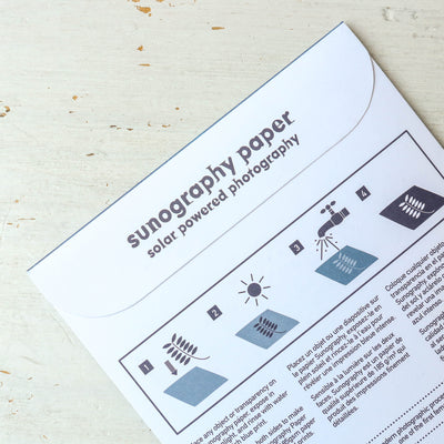 Sunography Solar Powered Photography - Paper Kit
