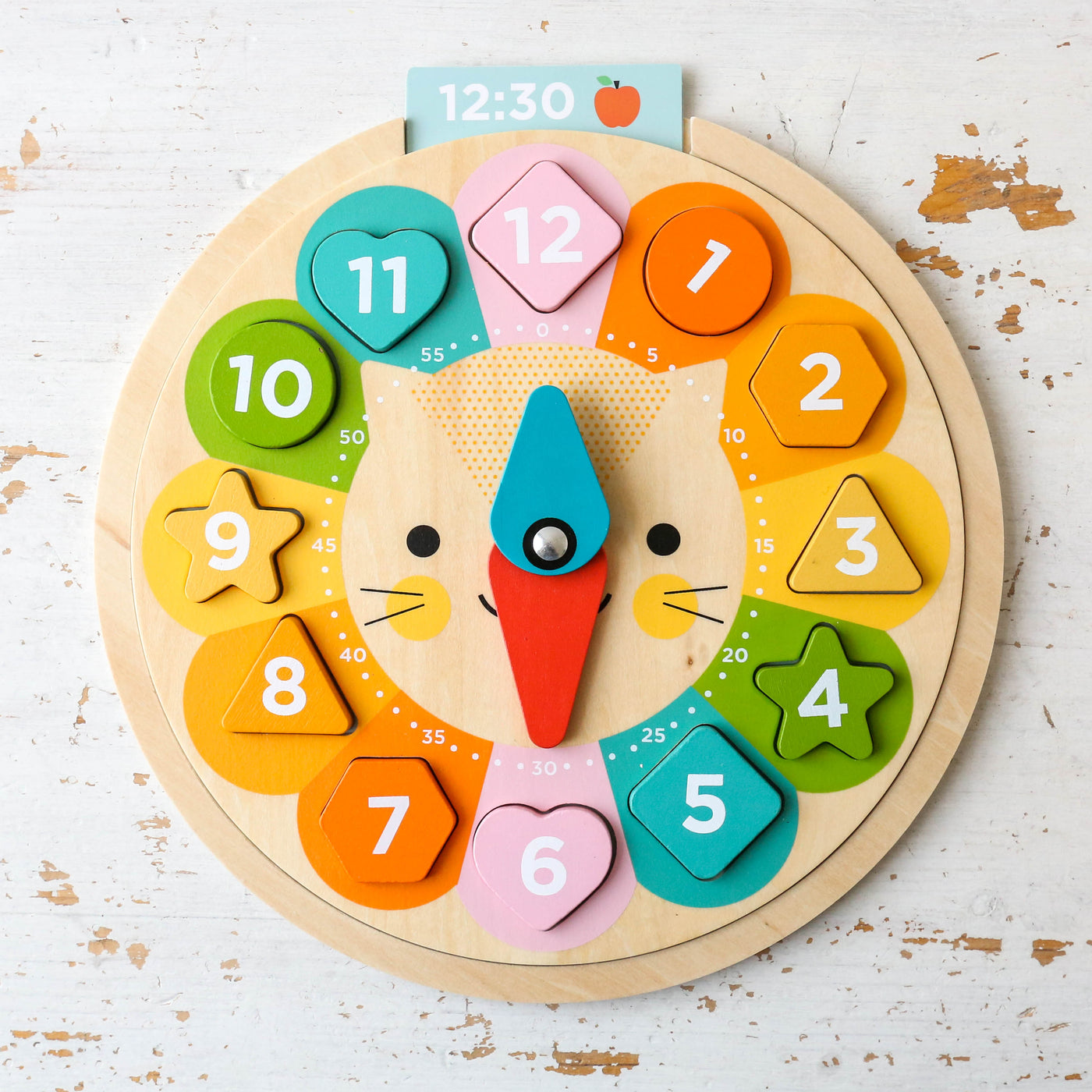 Wooden Learning Clock