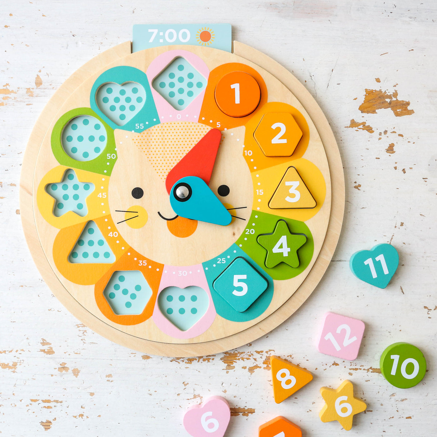 Wooden Learning Clock