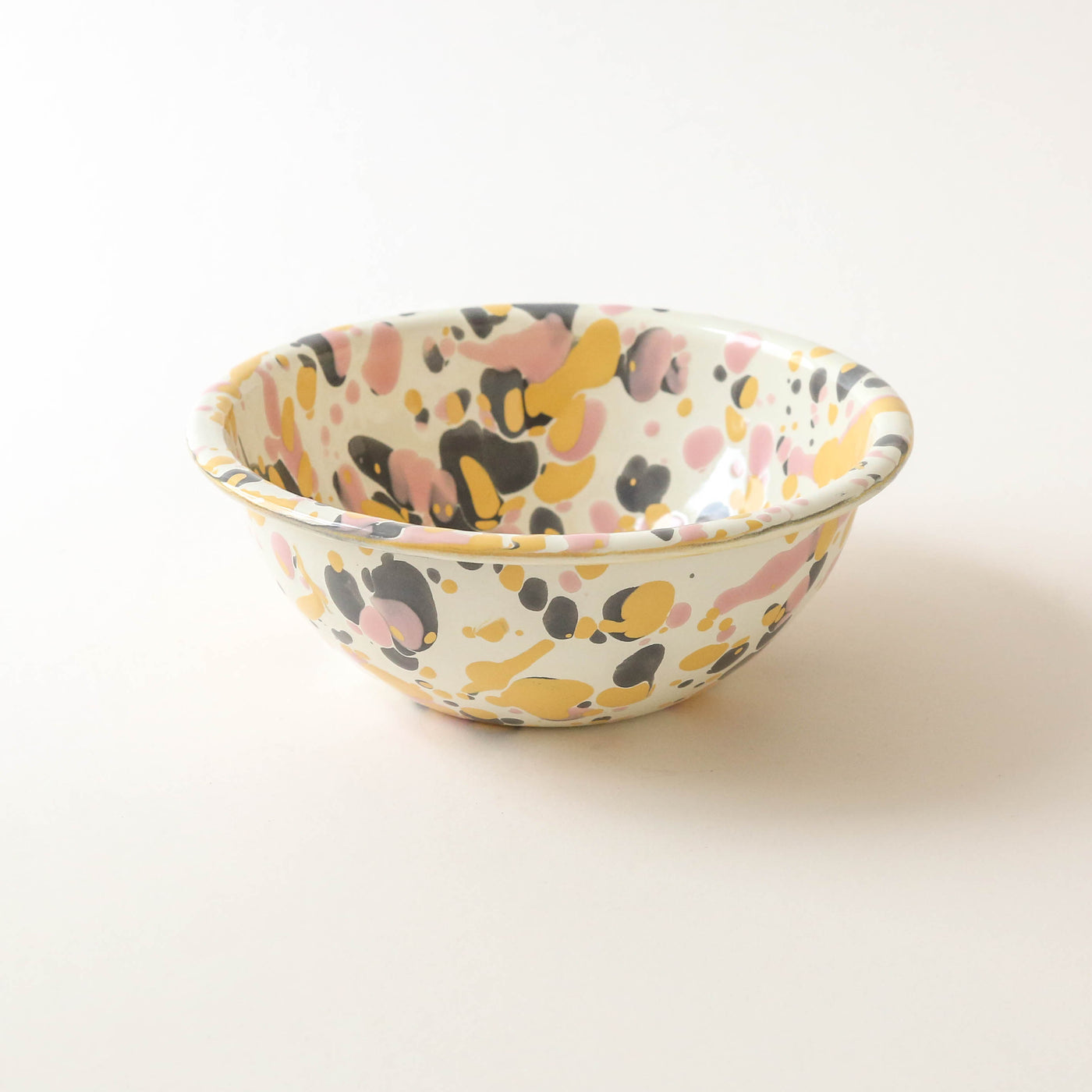 Catalina Splatter Enamel Cereal Bowl