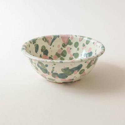 Catalina Splatter Enamel Cereal Bowls