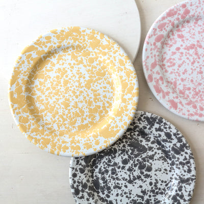Splatter Enamel Side Plate