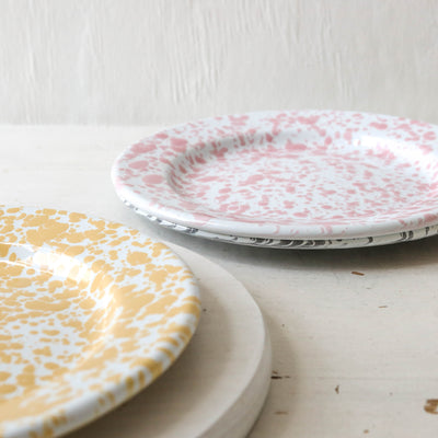 Splatter Enamel Side Plate