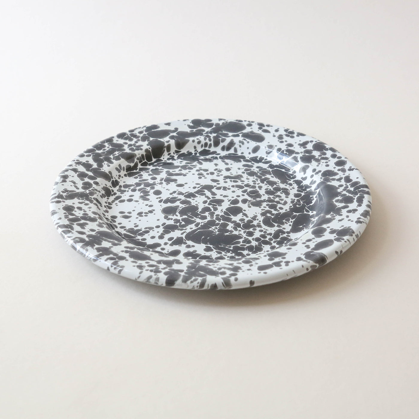 Splatter Enamel Side Plate