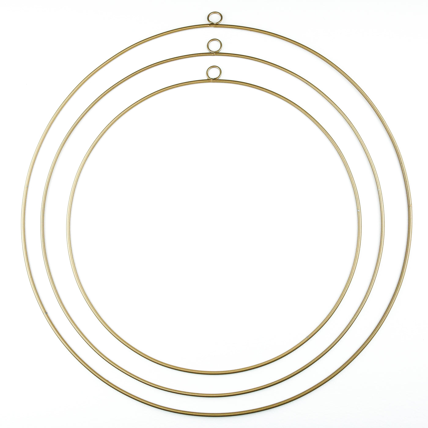 Gold Wreath Hoop - Large