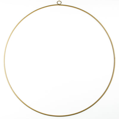 Gold Wreath Hoop - Large