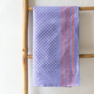 Blue & Red Striped Pit Towel
