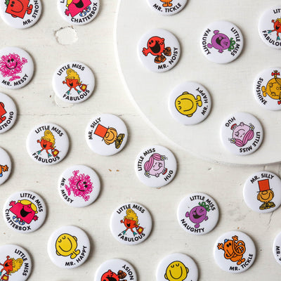 Mr Men Random Pin Badge