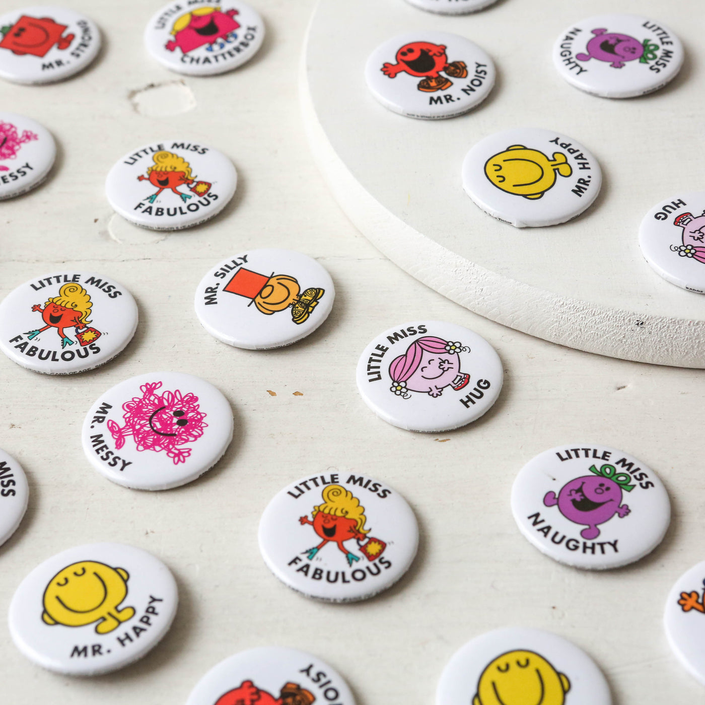 Mr Men Random Pin Badge