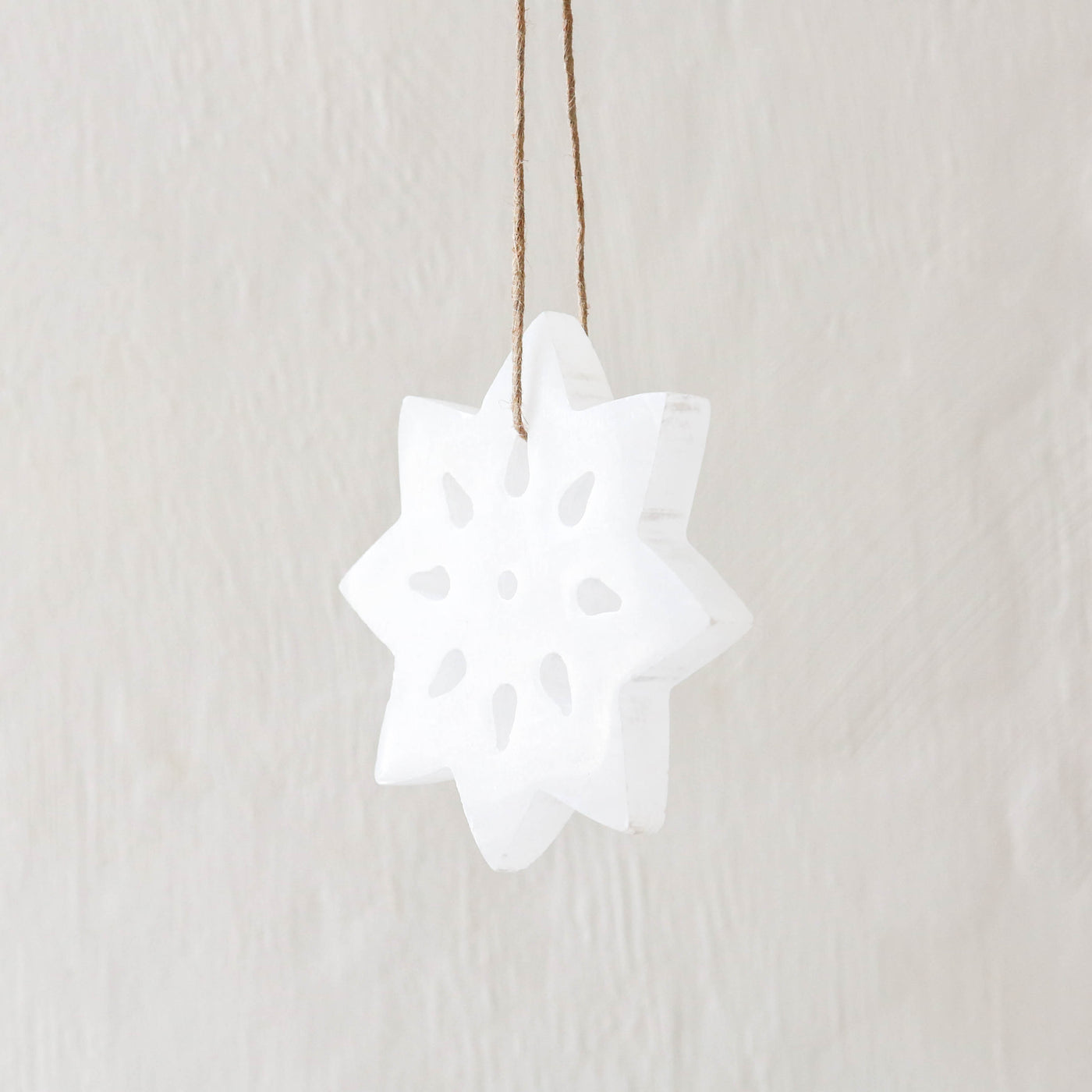 SALE Otta Ornament - White Alabaster