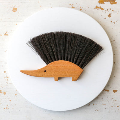 Hedgehog Table Brush