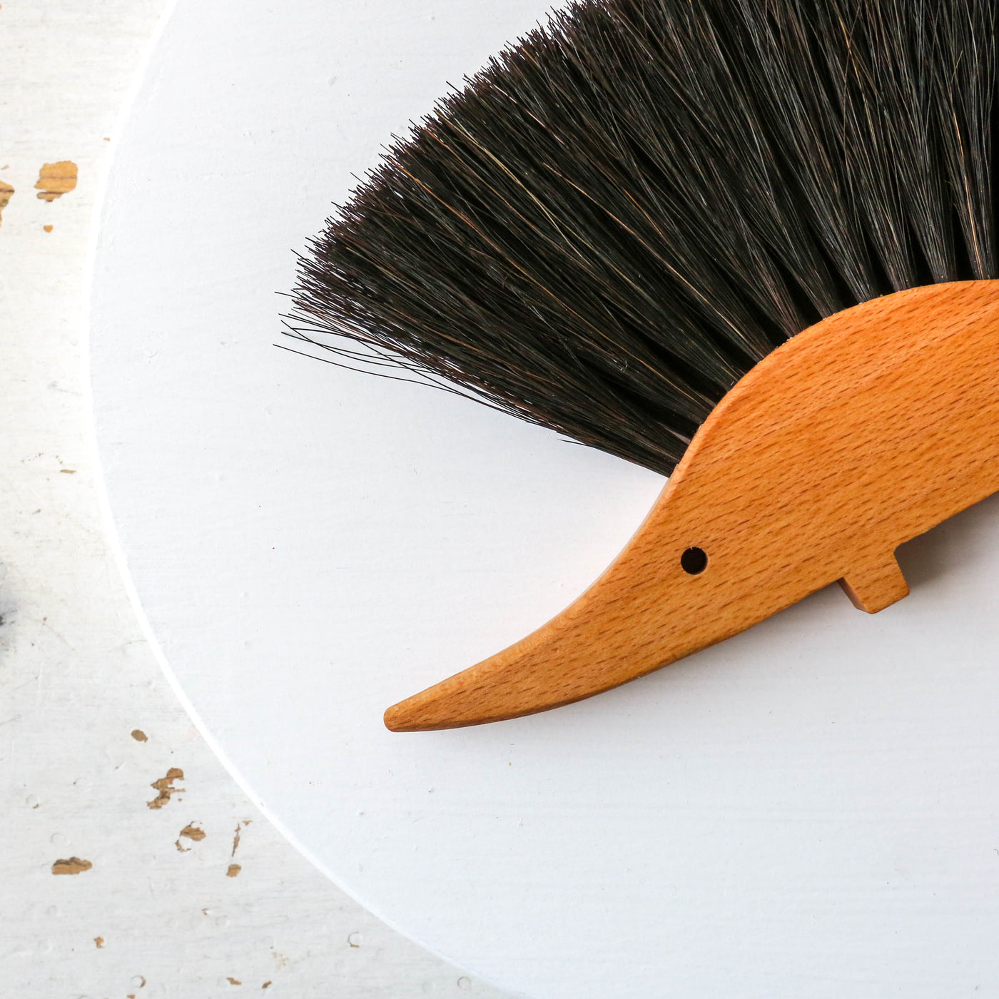 Hedgehog Table Brush