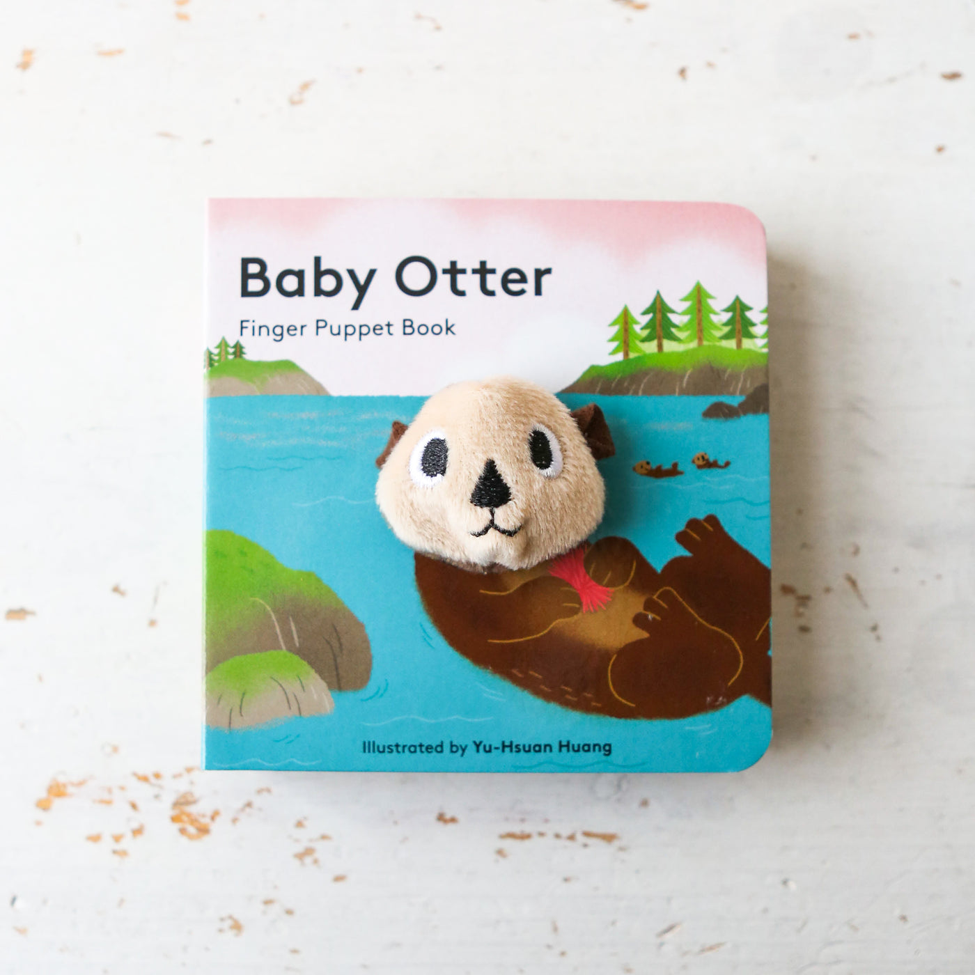 Finger Puppet Board Book - Baby Otter