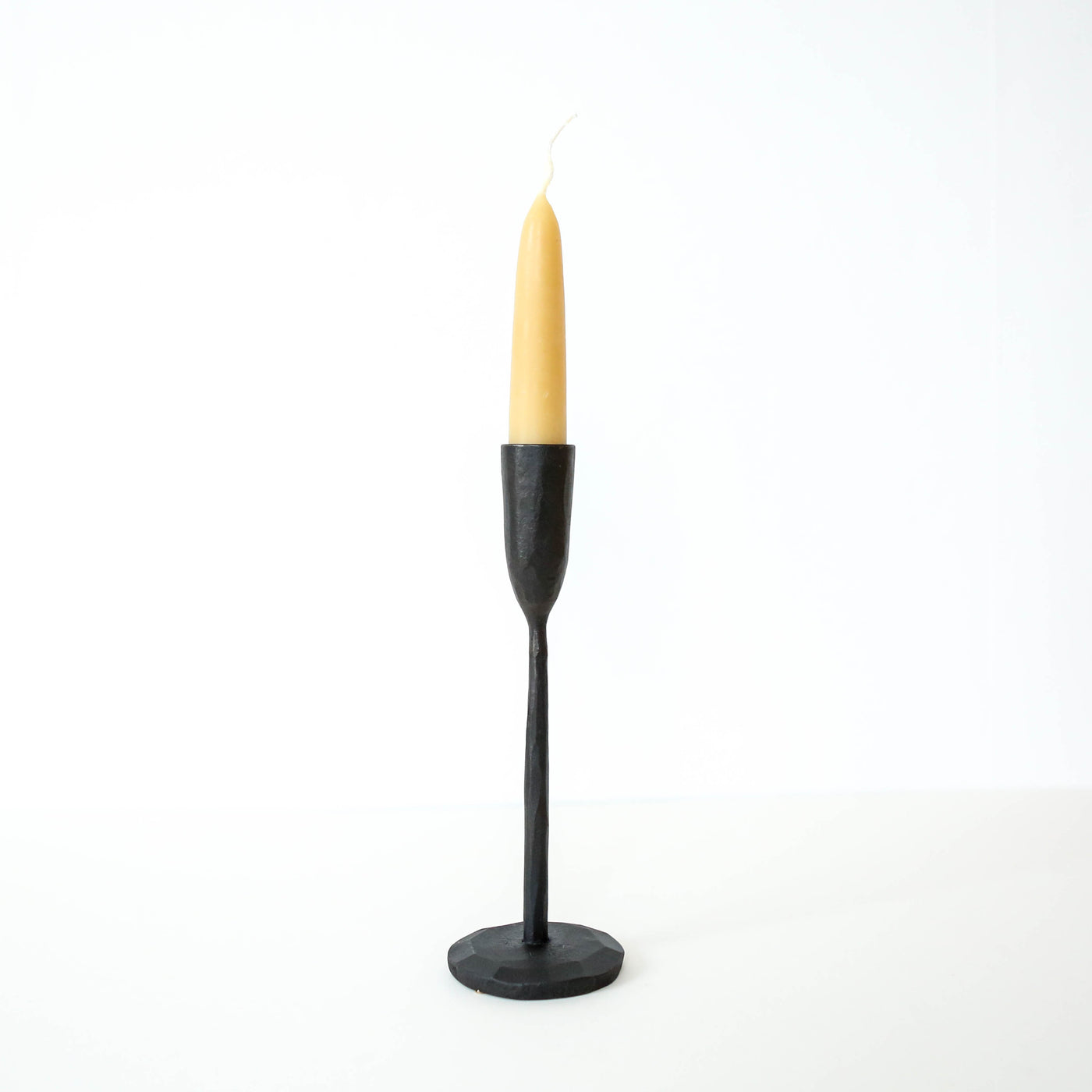 Mbata Antique Black Candlestick - Small