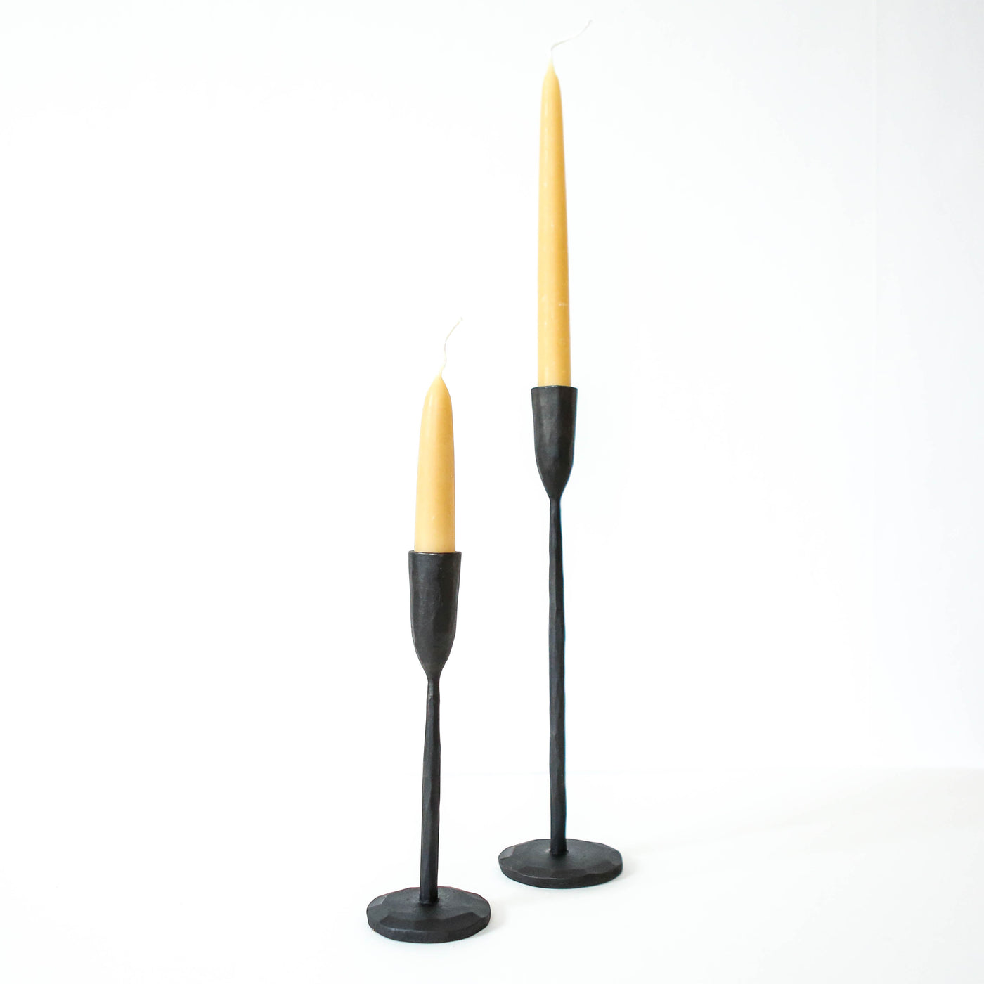 Mbata Antique Black Candlestick - Small