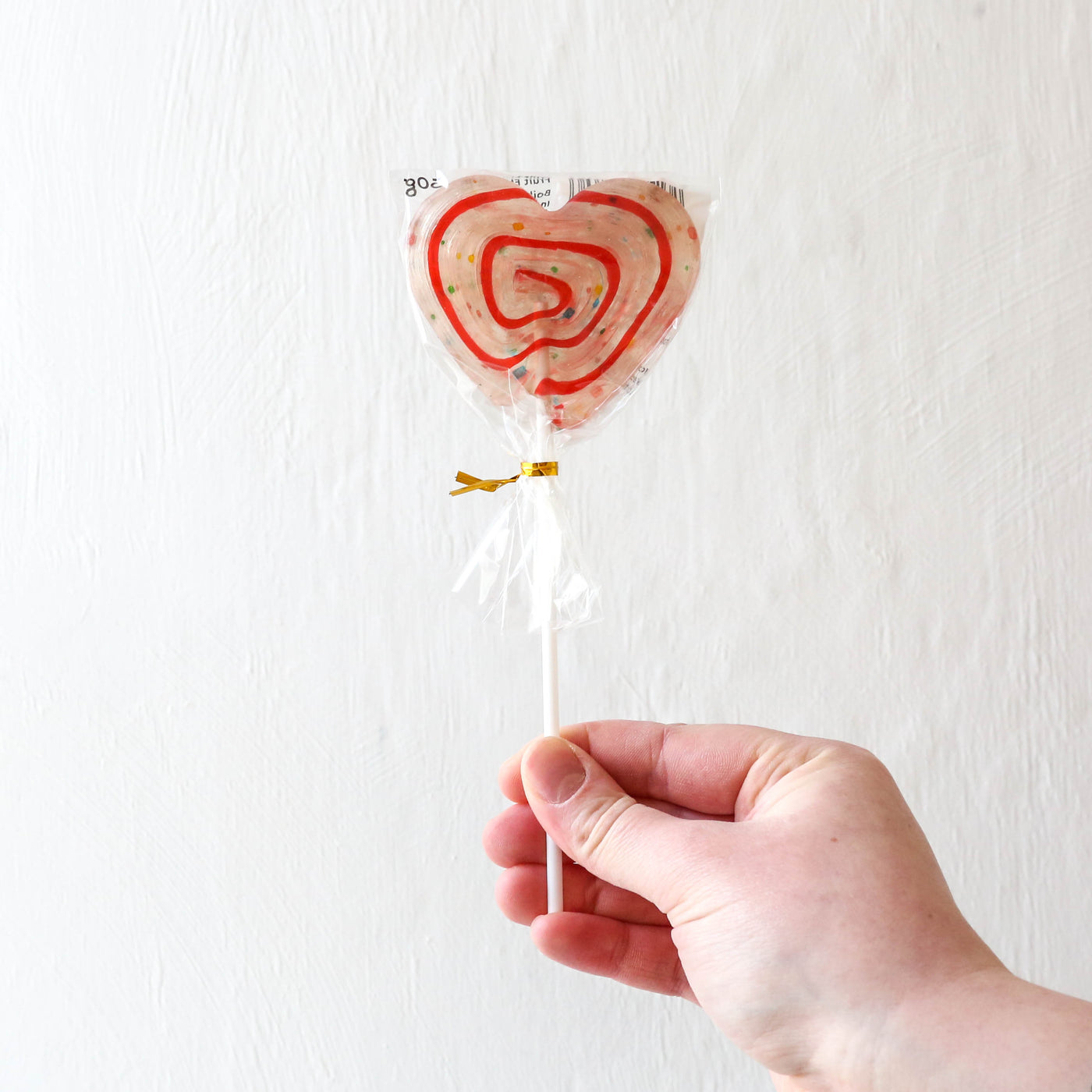 Confetti Heart Lollipop