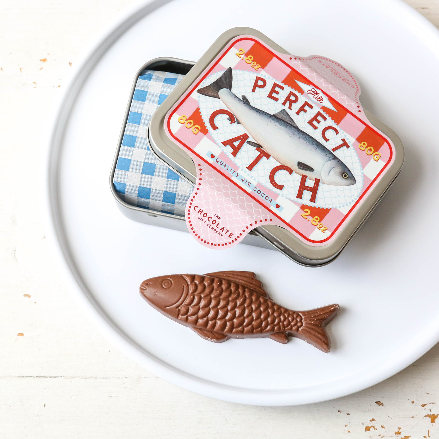 Perfect Catch! Milk Chocolate Sardines Tin