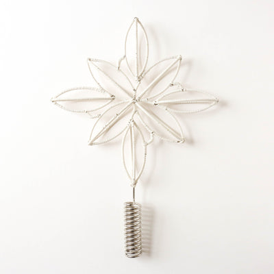 Cotton Wrapped Star Christmas Tree Topper