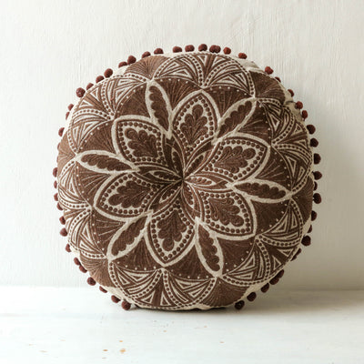 Round Woven Cizzy Cushion