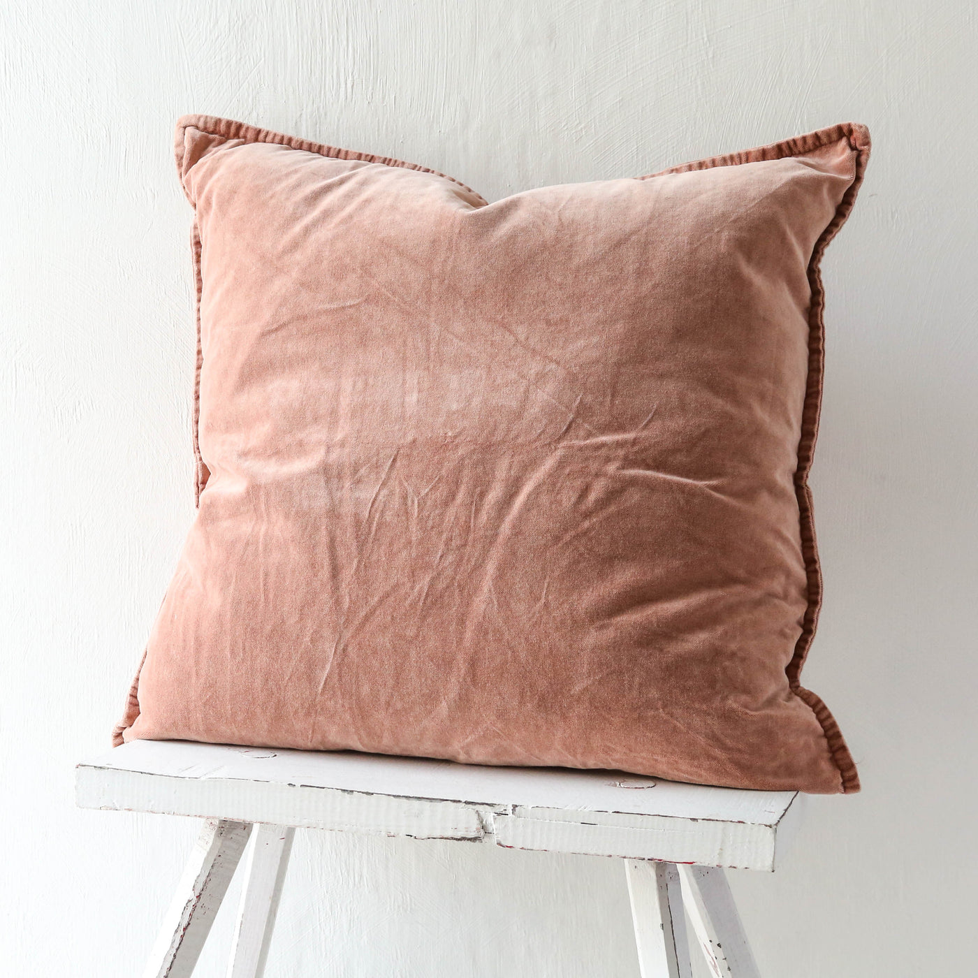 Cotton Velvet Cushion Cover - Tuscany