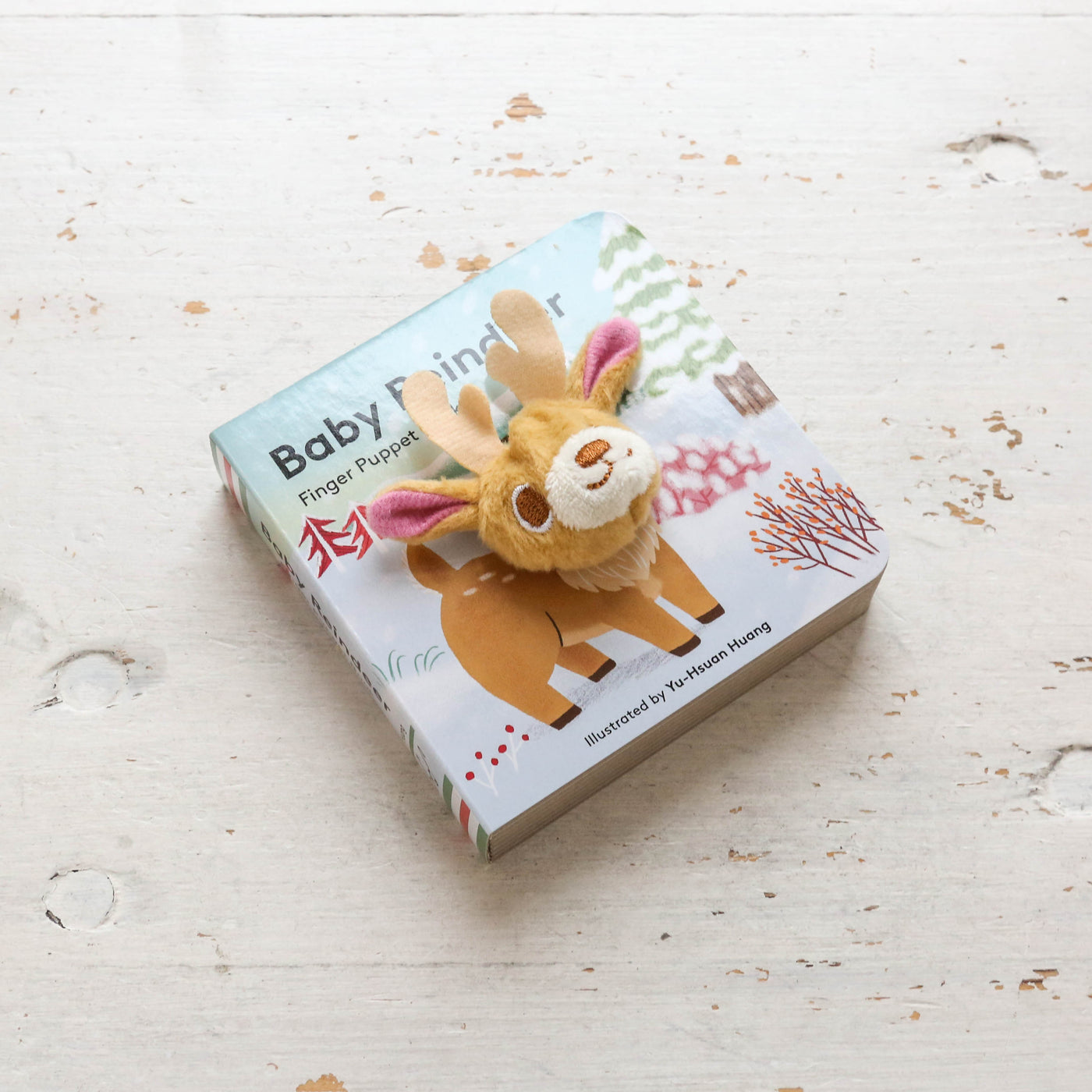 Finger Puppet Board Book - Baby Reindeer