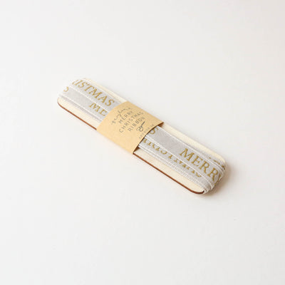 'MERRY CHRISTMAS' Ribbon - 3m
