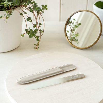 Grey Glass Nail File