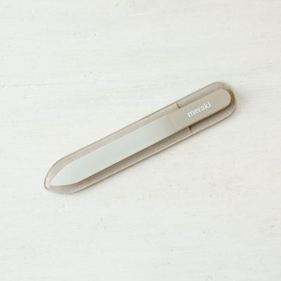 Grey Glass Nail File