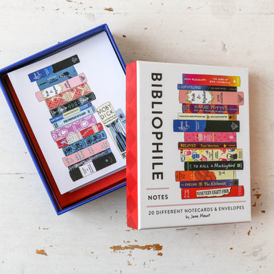 Bibliophile Boxed Notecard Set