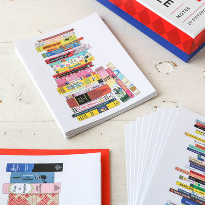 Bibliophile Boxed Notecard Set