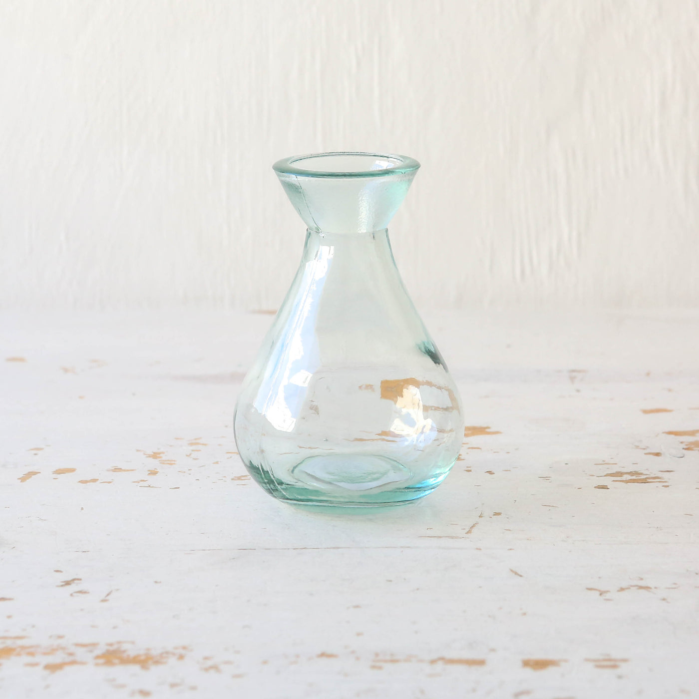 Recycled Glass Bud Vase