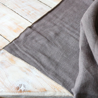 Washed Linen Tablecloth - Granite 160 x 250 cm