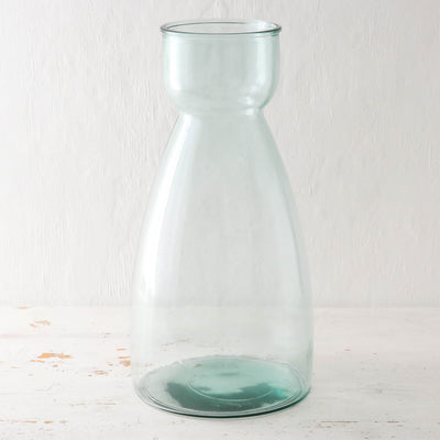 Recycled Glass Bouquet Vase