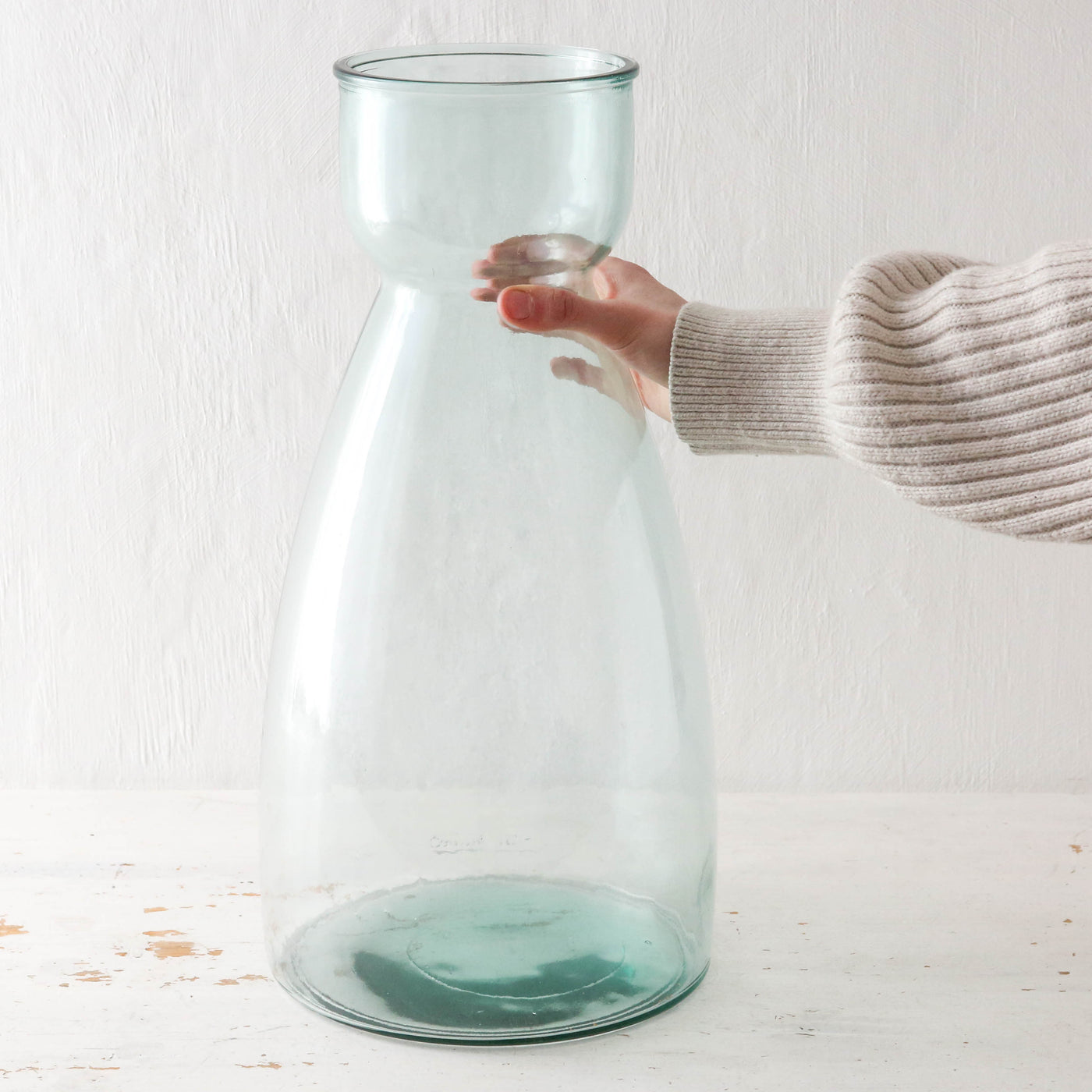 Recycled Glass Bouquet Vase