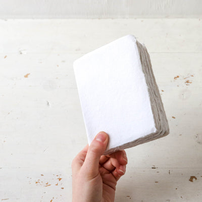 Small Handmade Paper Notebook