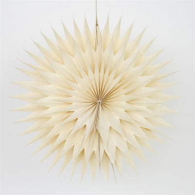 47cm 'Frost' Hanging Paper Star