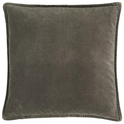 Cotton Velvet Cushion Cover - Soil