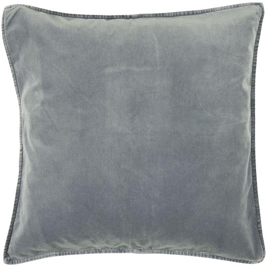 Cotton Velvet Cushion Cover - Purple Ash