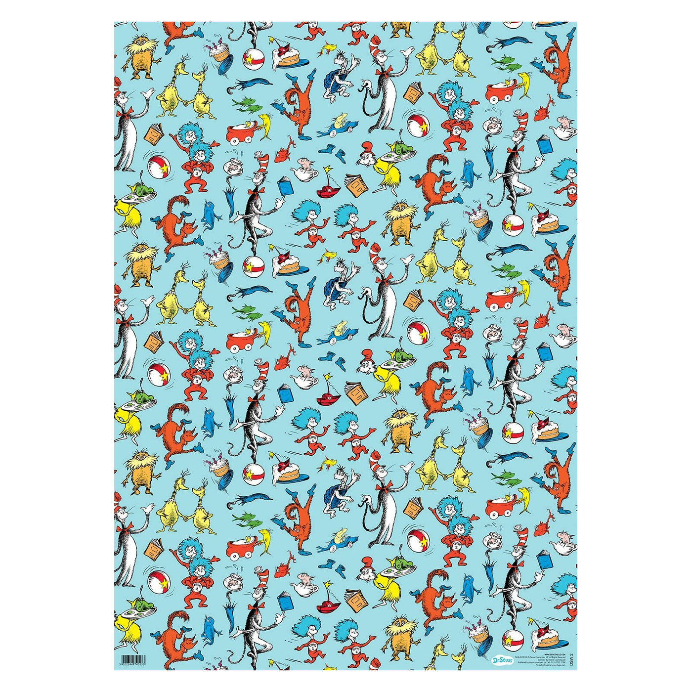 Dr Seuss Wrapping Paper