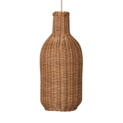 Braided Lampshade Bottle Natural