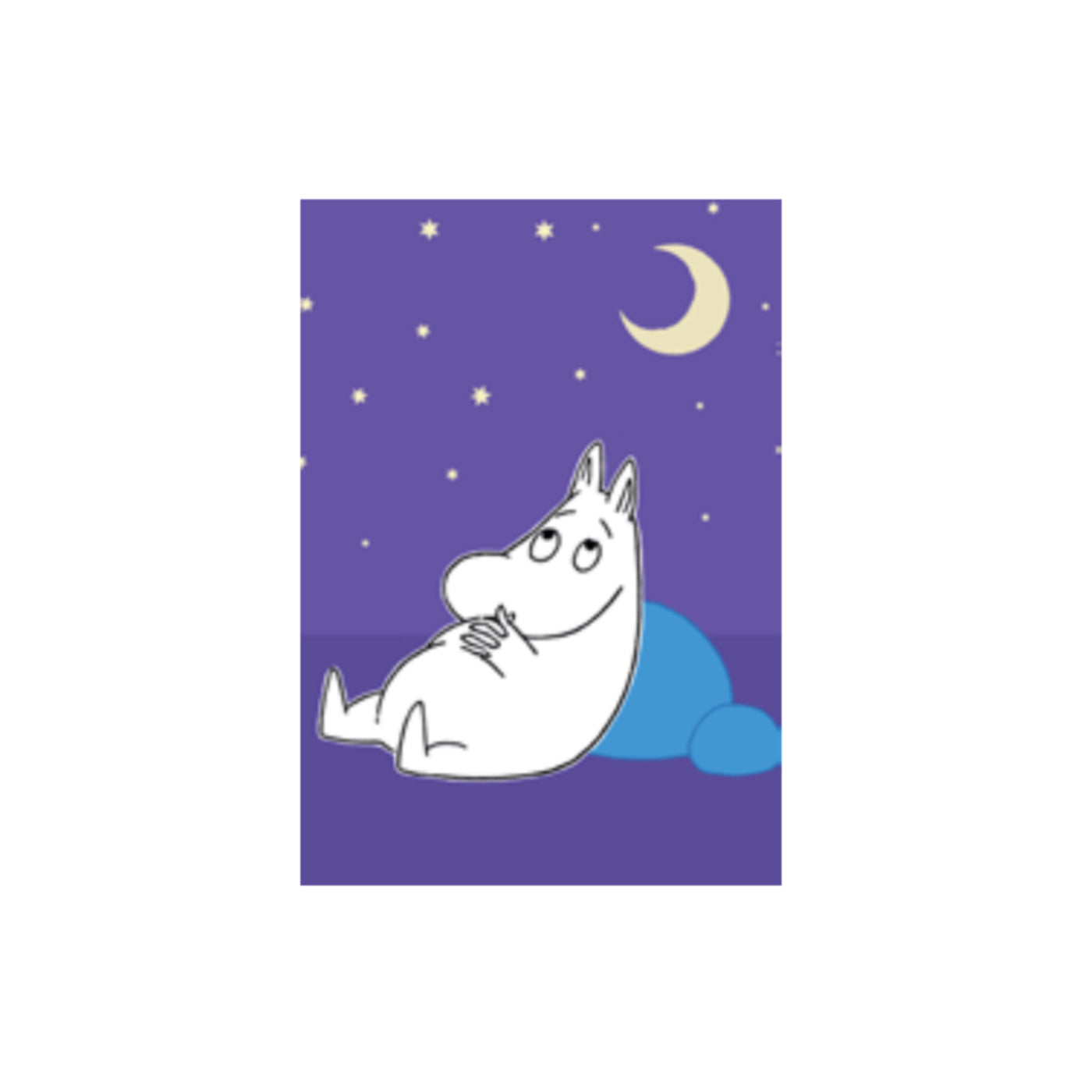 Moomin Moon Mini Card