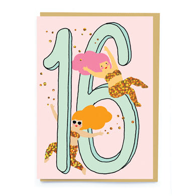 Age 16 Birthday Greetings Card