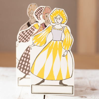 Ballets Russes Concertina Card