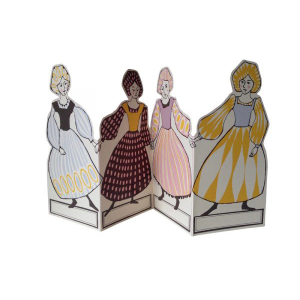 Ballets Russes Concertina Card