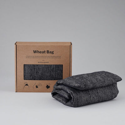 Linen Hot and Cold Wheat Bag - Herring